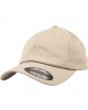 Шапка с козирка в бежово Flexfit Cotton Twill Dad Cap, Urban Classics, Шапки с козирка - Complex.bg