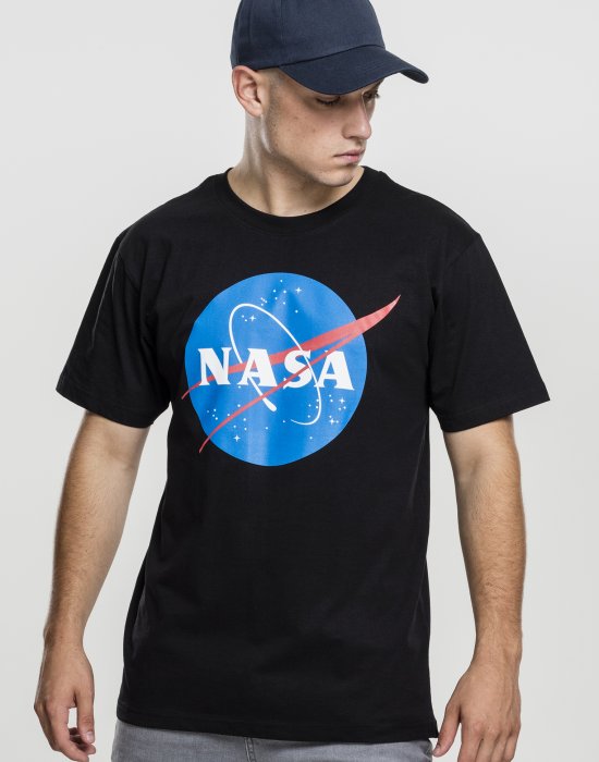 Мъжка тениска Mister Tee NASA в черен цвят, Mister Tee, Тениски - Complex.bg