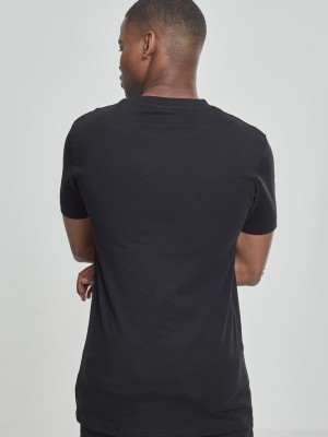 Мъжка тениска Mister Tee NASA Worm в черен цвят