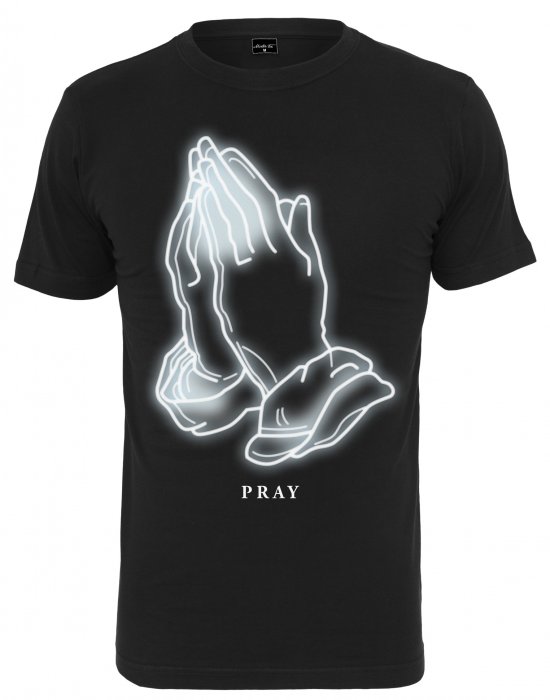 Мъжка тениска Mister Tee Pray в черен цвят, Mister Tee, Тениски - Complex.bg