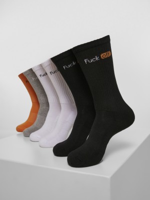 3 чифта чорапи Mister Tee Fuck Off 