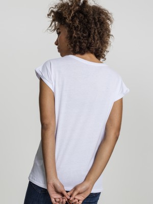 Дамска бяла тениска Merchcode Tom & Jerry Mouse