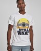 Мъжка тениска MERCHCODE Star Wars Sunset в бял цвят, MERCHCODE, Тениски - Complex.bg