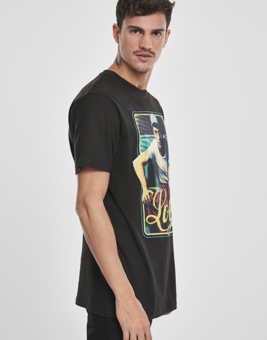 Мъжка тениска MERCHCODE Logic Tarantino Pose в черен цвят, MERCHCODE, Тениски - Complex.bg