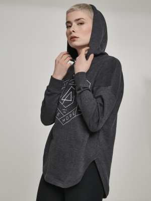 Дамски сив суичър MERCHCODE Linkin Park OML