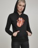 Дамски черен суичър MERCHCODE Rolling Stones Tongue, MERCHCODE, Суичъри - Complex.bg