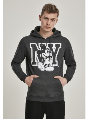 Мъжки суичър MERCHCODE Mickey NY в сив цвят