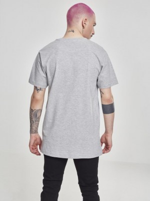 Мъжка сива тениска Merchcode Popeye Barber Shop