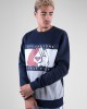 Мъжка блуза в тъмносиньо C&S WL Firstnavy/heather grey, Urban Classics, Блузи - Complex.bg