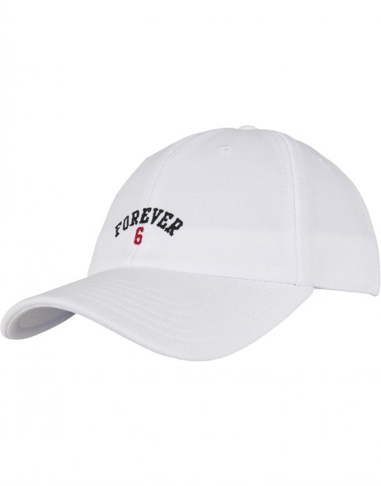 Шапка с козирка в бяло C&S WL Forever Six Curved Cap white/mc, Cayler & Sons, Шапки с козирка - Complex.bg