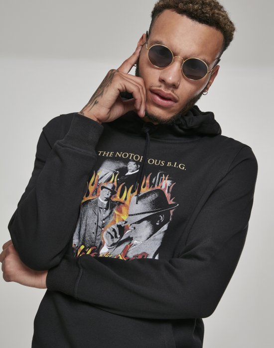Мъжки суичър The Notorious B.I.G. Biggie Flames, MERCHCODE, Суичъри - Complex.bg