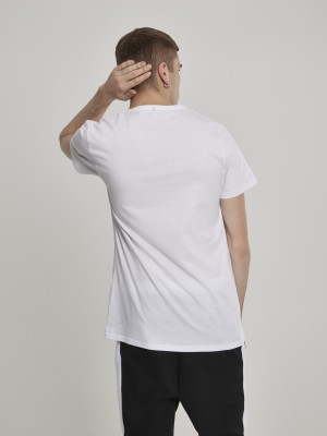 Мъжка тениска Merchcode Mickey Mouse в бял цвят