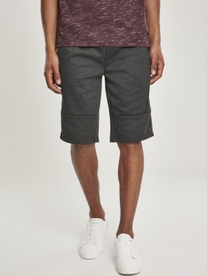 Мъжки къси панталони SouthPole Tech Fleece в тъмносив цвят
