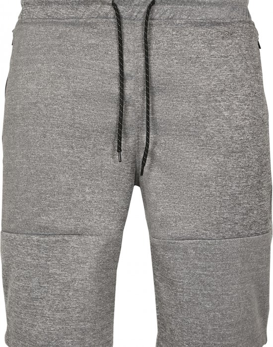 Мъжки къси панталони SouthPole Marled Tech Fleece в сив цвят, Southpole, Къси панталони - Complex.bg