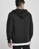 Мъжки суичър с цип SouthPole Taped Tech Fleece в черен цвят, Southpole, Суичъри с цип - Complex.bg