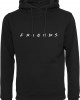 Изчистен черен суичър Friends Logo EMB, MERCHCODE, Суичъри - Complex.bg