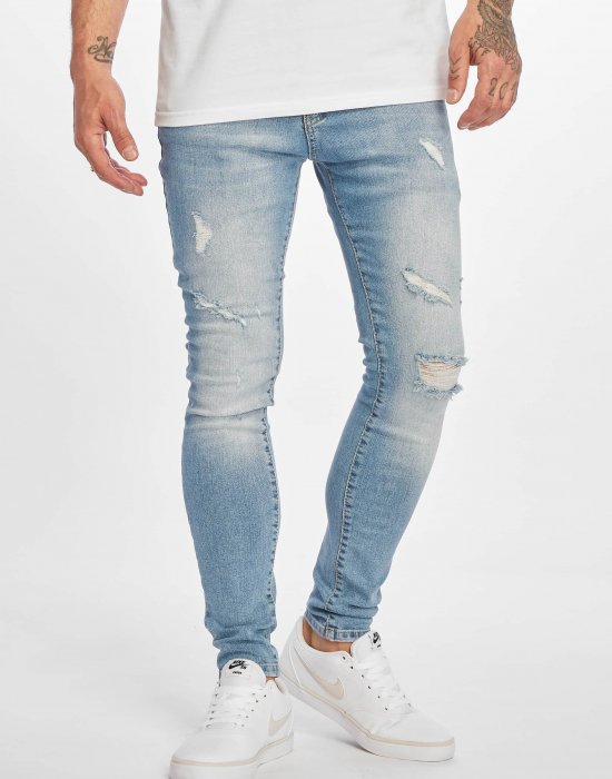 Мъжки Skinny-Jeans дънки DEF Dean в син цвят, DEF, Мъже - Complex.bg