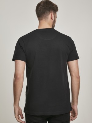 Мъжка тениска Merchcode Friends Logo в черен цвят