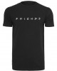 Мъжка тениска Merchcode Friends Logo в черен цвят, MERCHCODE, Тениски - Complex.bg