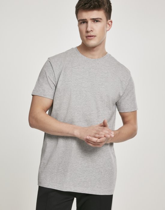 Комплект мъжки тениски в черно, бяло и сиво Urban Classics Basic Tee 3-Pack, Urban Classics, Тениски - Complex.bg