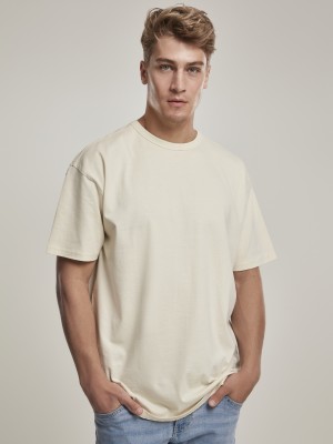 Мъжка тениска в пясъчен цвят Urban Classics  Organic Basic 