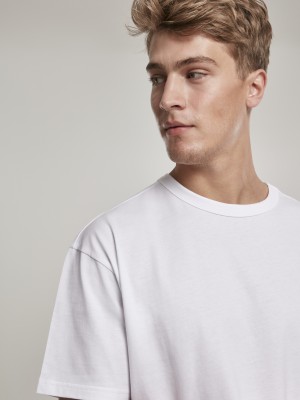 Мъжка тениска в бяло Urban Classics Organic Basic 