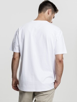 Мъжка тениска в бяло Urban Classics Heavy Oversized 