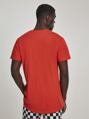 Мъжка тениска в оранжево Urban Classics  Shaped Long