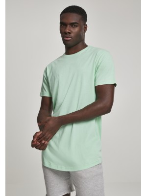 Мъжка дълга тениска в цвят мента Urban Classics Shaped Long 