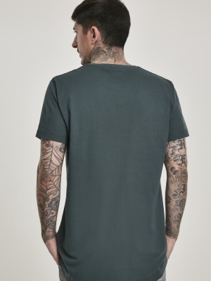 Мъжка дълга тениска в масленозелено Urban Classics Shaped Long 