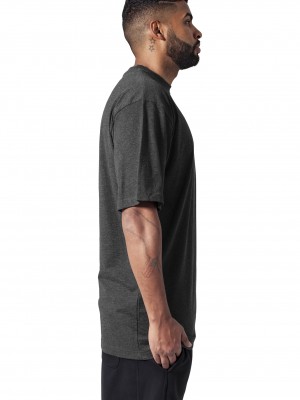 Мъжка тениска в цвят графит Urban Classics Tall 