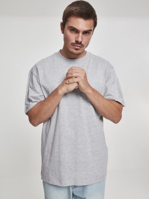 Мъжка тениска в сиво Urban Classics Tall