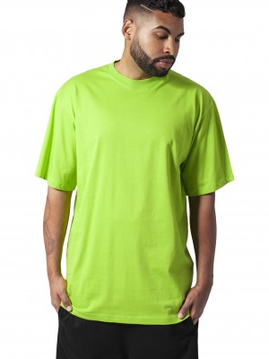 Мъжка тениска в светлозелено Urban Classics Tall 