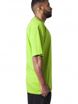 Мъжка тениска в светлозелено Urban Classics Tall 