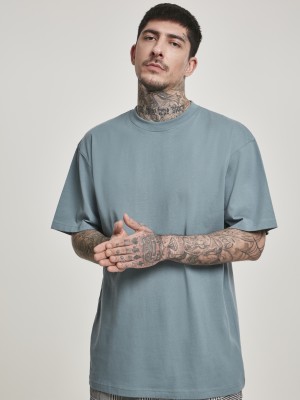 Мъжка тениска в синьо Urban Classics Tall