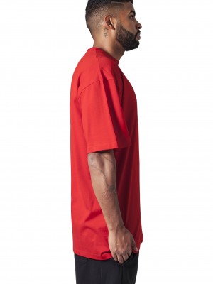 Мъжка тениска в червено Urban Classics Tall 