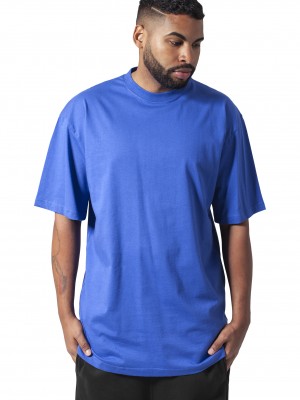 Мъжка тениска в синьо Urban Classics Tall 