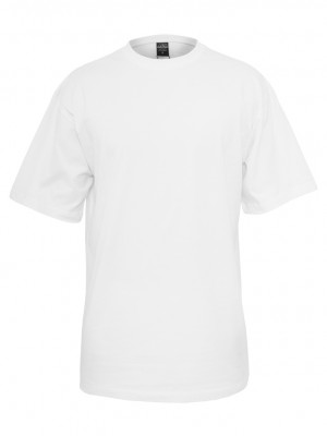 Мъжка тениска в бяло Urban Classics Tall