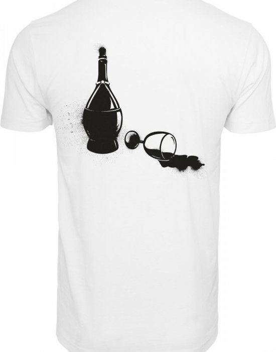 Мъжка тениска Merchcode The Godfather Wine в бял цвят, MERCHCODE, Тениски - Complex.bg