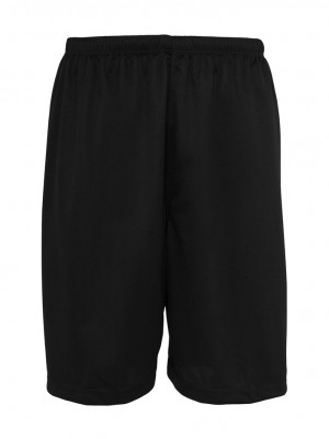  Мъжки къси панталони в черно Urban Classics Bball 