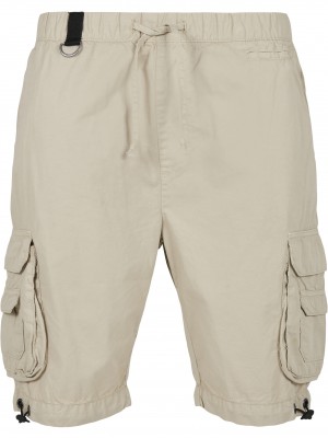  Мъжки къси панталони в бежово Urban Classics Cargo 