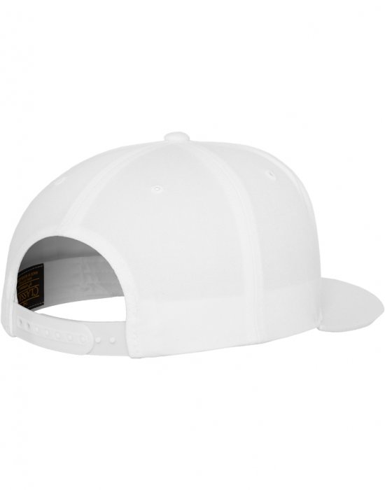 Шапка с козирка в бяло Classic 5 Panel Snapback, Urban Classics, Шапки с козирка - Complex.bg