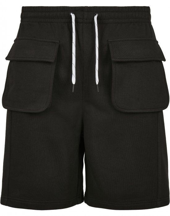 Мъжки къси панталони в черно Urban Classics Big Pocket, Urban Classics, Къси панталони - Complex.bg