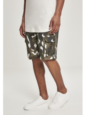 Мъжки къси панталони в камуфлажен цвят Urban Classics Cargo 
