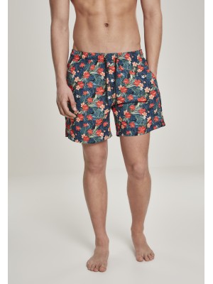 Мъжки бански шарени Urban Classics  Pattern