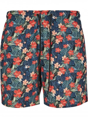 Мъжки бански шарени Urban Classics  Pattern