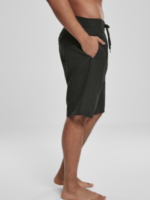 Мъжки бански в черно Urban Classics Board