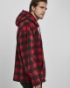 Мъжки суичър Urban Classics Polar Fleece в червен цвят, Urban Classics, Суичъри с цип - Complex.bg