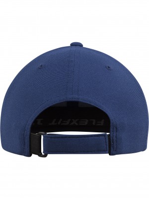 Шапка с козирка Urban Classics 110 Cool & Dry Mini Pique navy в тъмносин цвят