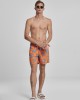 Мъжки бански в оранжево Floral, Urban Classics, Къси панталони - Complex.bg